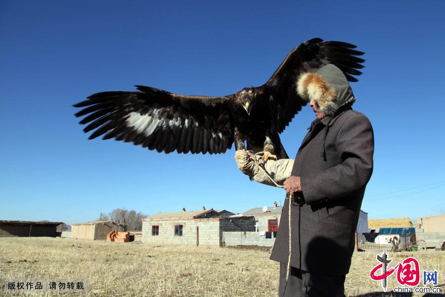 The old falconer in Xinjiang 2